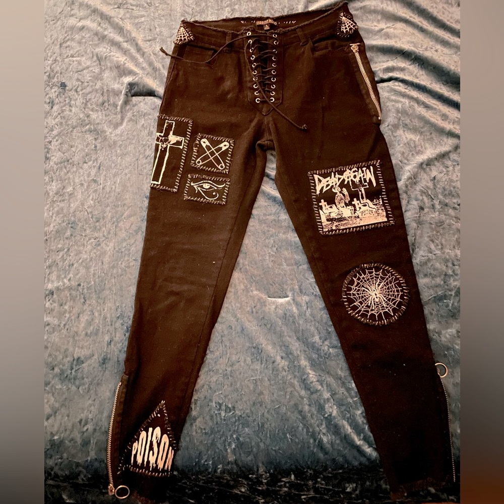 Dollskill Current Mood Stitch Bitch Pants